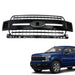 DURAFORCE Fit For 2018-2020 Ford F-150 XL XLT Front Upper Bumper Grille Glossy Black Grill