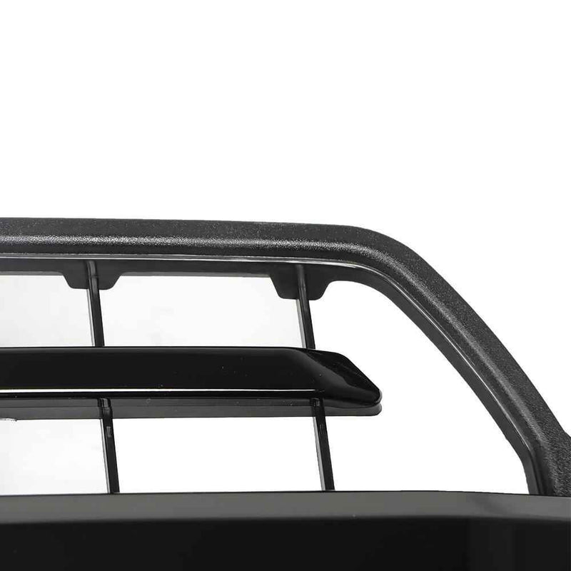 DURAFORCE Fit For 2018-2020 Ford F-150 XL XLT Front Upper Bumper Grille Glossy Black Grill