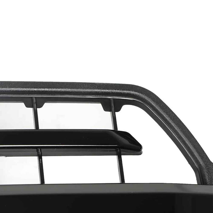 DURAFORCE Fit For 2018-2020 Ford F-150 XL XLT Front Upper Bumper Grille Glossy Black Grill