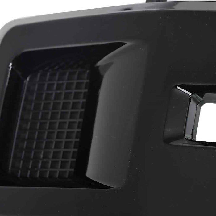 DURAFORCE Fit For 2018-2020 Ford F-150 XL XLT Front Upper Bumper Grille Glossy Black Grill