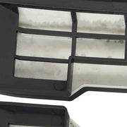DURAFORCE Fit For 2017 2018 2019 Ford F250 F350 Super Duty Front Upper Matte Black Grille