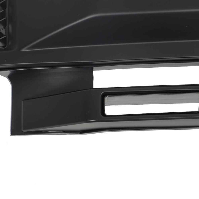 DURAFORCE Fit For 2017 2018 2019 Ford F250 F350 Super Duty Front Upper Matte Black Grille