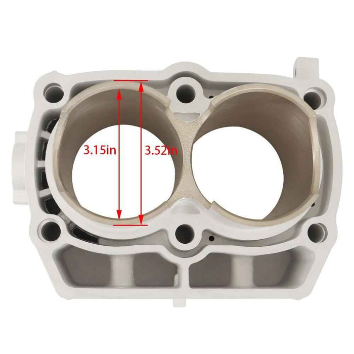 DURAFORCE Cylinder Piston Gasket Top End Rebuild Kit 2202696 For Polaris RZR 800 EFI ATV