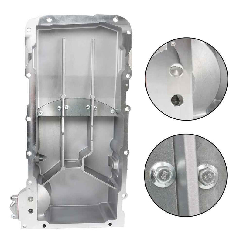 DURAFORCE Oil Pan 12624617 For 2005-2013 Chevy Corvette Base Convertible 2-Door 6.0L 6.2L
