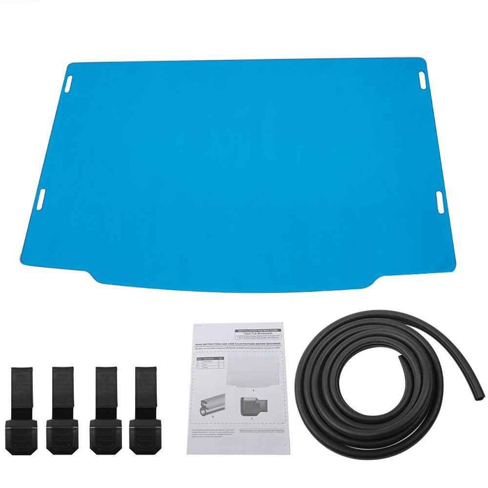 DURAFORCE UTV Full Windshield for Polaris Ranger Midsize 500/570 Crew/EV/ETX 2015-2023 USA