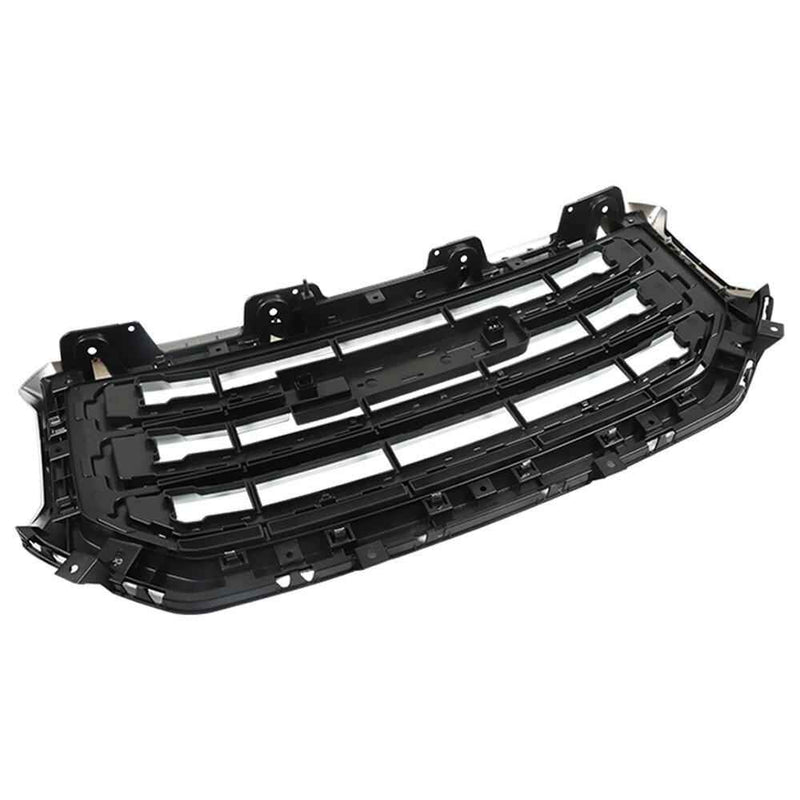 DURAFORCE Front Upper Grille For GMC Sierra 1500 16-2018 19 Chrome Grill Horizontal Billet