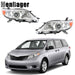 DURAFORCE Headlight Halogen Headlamps Assembly For 2011-2020 Toyota Sienna Right&Left Side