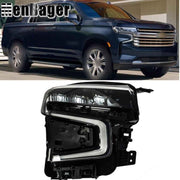 DURAFORCE For Chevy Tahoe/Suburban 2021-2023 Headlight Headlamp Assembly Right Side LED