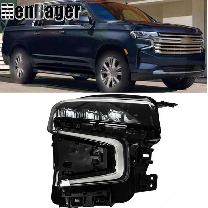 DURAFORCE For Chevy Tahoe/Suburban 2021-2023 Headlight Headlamp Assembly Right Side LED