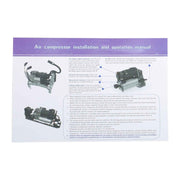 DURAFORCE Air Suspension Compressor w/Solenoid Valve Block For BMW X5 F15/F85 X6 F16/F86
