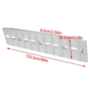 DURAFORCE 60''×12'' 2 Pcs Ramps Aluminum Ramps Car Trailer Truck Hook end 1 Pair