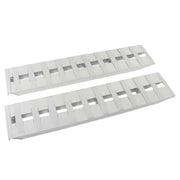 DURAFORCE 60''×12'' 2 Pcs Ramps Aluminum Ramps Car Trailer Truck Hook end 1 Pair