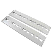 DURAFORCE 60''×12'' 2 Pcs Ramps Aluminum Ramps Car Trailer Truck Hook end 1 Pair