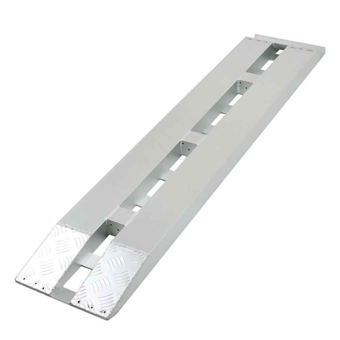 DURAFORCE 60''×12'' 2 Pcs Ramps Aluminum Ramps Car Trailer Truck Hook end 1 Pair