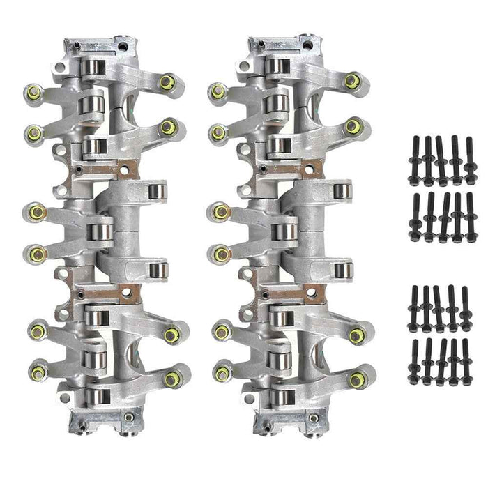 DURAFORCE 2PCS Rocker Arm Shaft Lifter Assembly For Chrysler Dodge 3.5L 4.0L 2005 2006-10