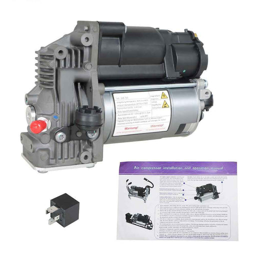 DURAFORCE Air Suspension Compressor Pump + Relay For Mercedes Benz GL450 4Matic 1663200104