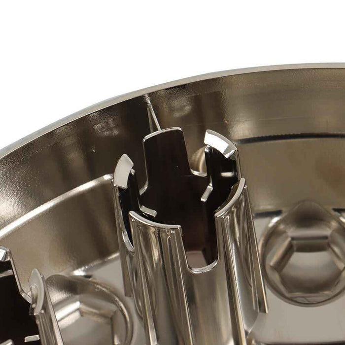 DURAFORCE 4Pcs Two Front&Two Rear Wheel Center Hub Caps For Dodge Ram 4500 5500 2019-2021