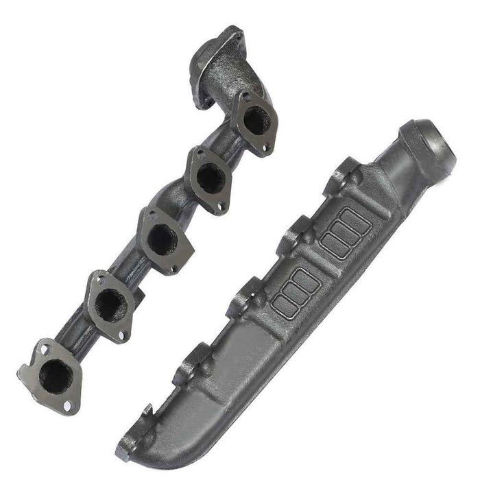 DURAFORCE For 2000/2001/2002-2013 Ford F-Series E350 E450 6.8L LH+RH Exhaust Manifold Set