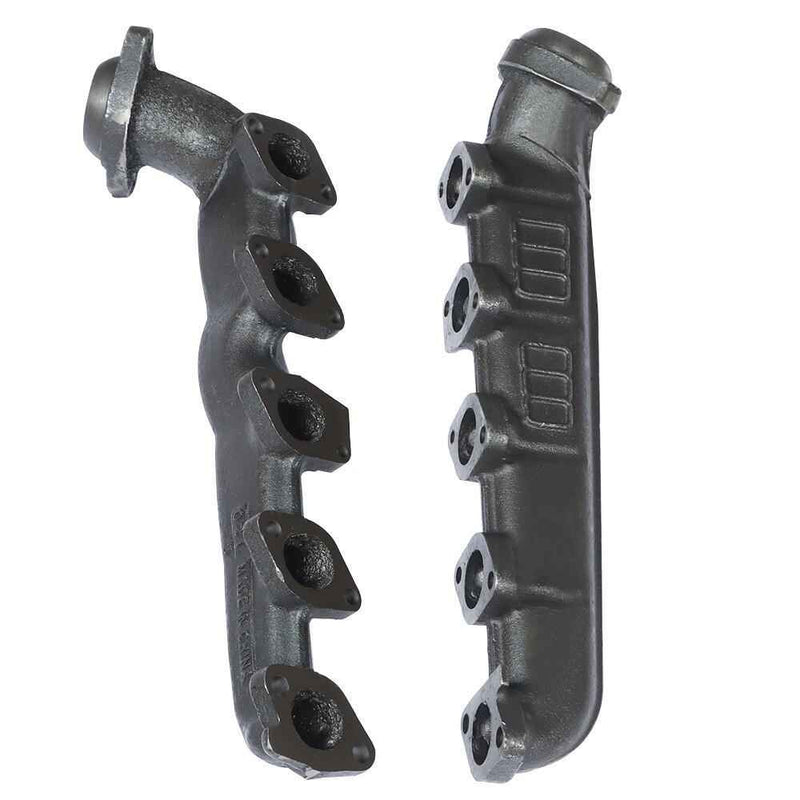 DURAFORCE For 2000/2001/2002-2013 Ford F-Series E350 E450 6.8L LH+RH Exhaust Manifold Set