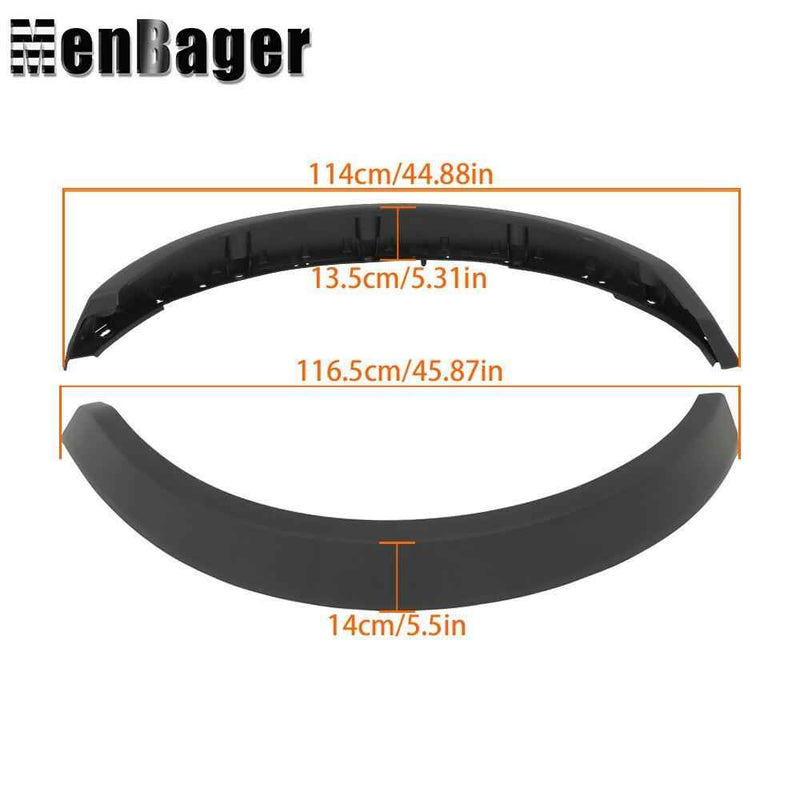 DURAFORCE For 2021-2024 Ford Bronco 44" Length 5" Width Wheel Lip Fender Flares Textured