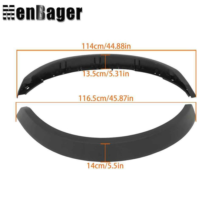 DURAFORCE For 2021-2024 Ford Bronco 44" Length 5" Width Wheel Lip Fender Flares Textured