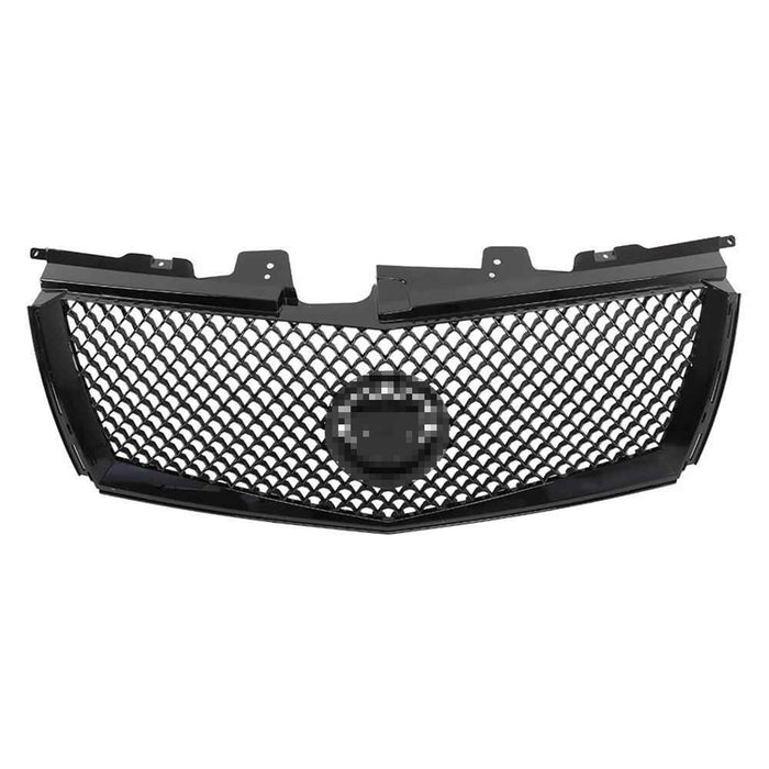 DURAFORCE Front Bumper Upper Grille Grill Assembly For 2008-2013 Cadillac CTS Gloss Black