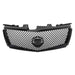 DURAFORCE Front Bumper Upper Grille Grill Assembly For 2008-2013 Cadillac CTS Gloss Black