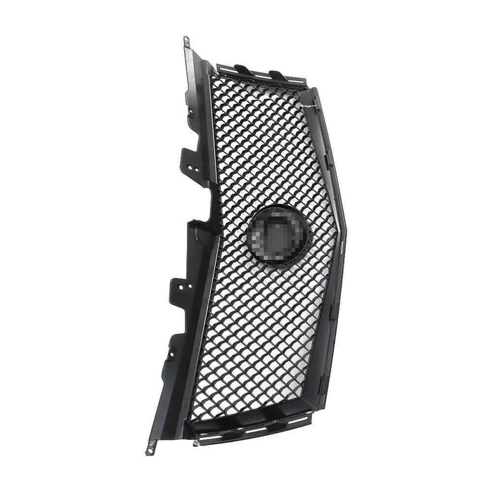 DURAFORCE Front Bumper Upper Grille Grill Assembly For 2008-2013 Cadillac CTS Gloss Black