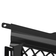 DURAFORCE Front Bumper Upper Grille Grill Assembly For 2008-2013 Cadillac CTS Gloss Black