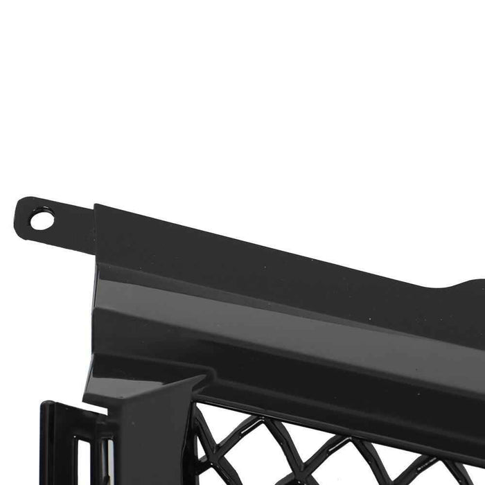 DURAFORCE Front Bumper Upper Grille Grill Assembly For 2008-2013 Cadillac CTS Gloss Black