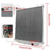 DURAFORCE For 2003-2007 Ford F250 F350 F450 6.0L Powerstroke 3 Row Aluminum Radiator AT