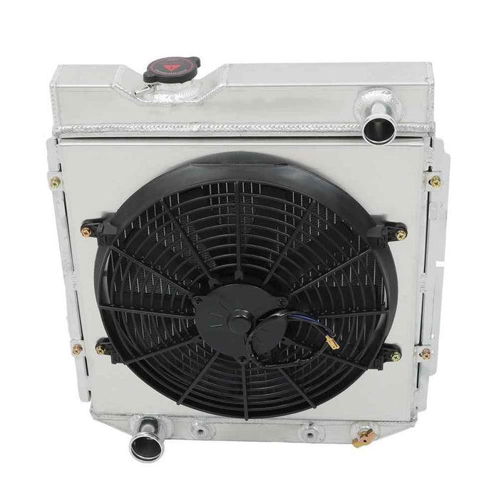 DURAFORCE Radiator+Shroud Fan 3 Row For Falcon Ranchero Mustang 1960-66 Comet 1961-65 AT