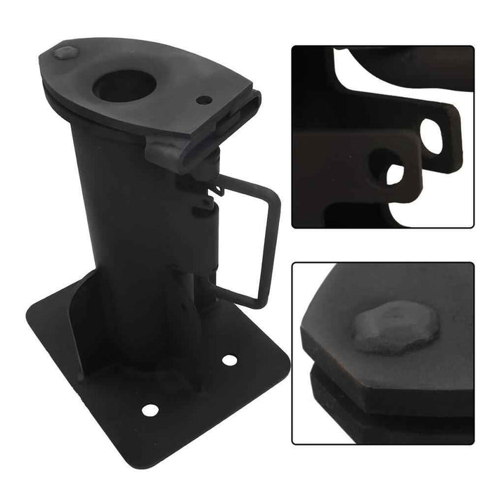 DURAFORCE For RV Camper Trailer 15" Fifth (5th) Wheel Adapter Hitch to Gooseneck Ball