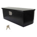 DURAFORCE 35Inch BLACK STEEL TRAILER TONGUE TOOL BOX 35'' x 12.2'' x 11.8''FOR UNIVERSAL