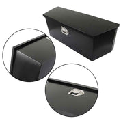 DURAFORCE 35Inch BLACK STEEL TRAILER TONGUE TOOL BOX 35'' x 12.2'' x 11.8''FOR UNIVERSAL