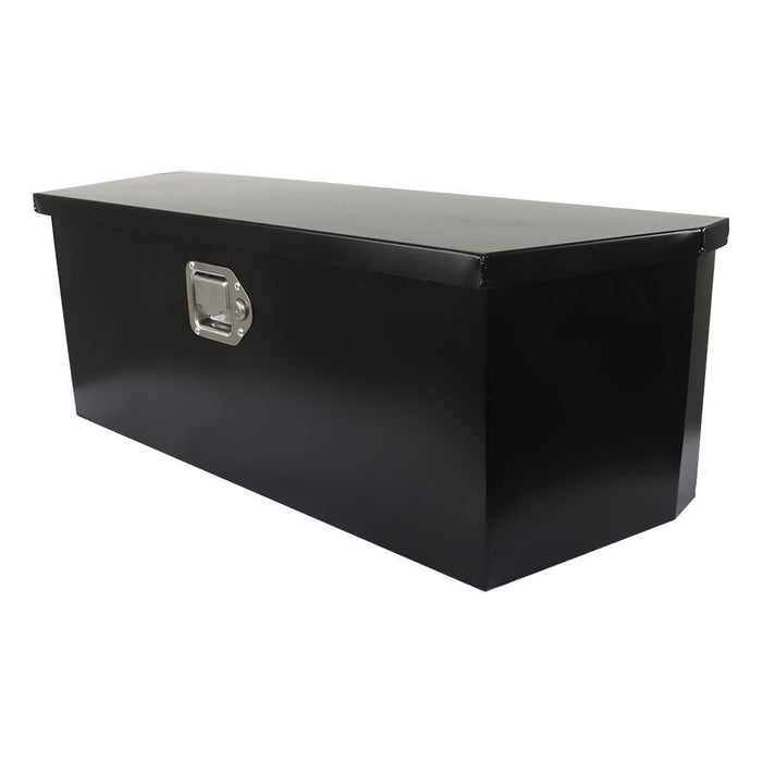 DURAFORCE 35Inch BLACK STEEL TRAILER TONGUE TOOL BOX 35'' x 12.2'' x 11.8''FOR UNIVERSAL