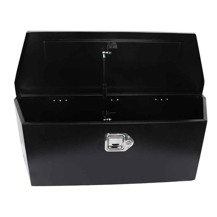 DURAFORCE 35Inch BLACK STEEL TRAILER TONGUE TOOL BOX 35'' x 12.2'' x 11.8''FOR UNIVERSAL