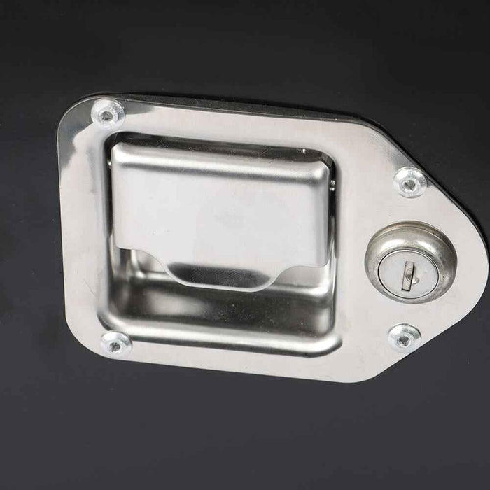 DURAFORCE 35Inch BLACK STEEL TRAILER TONGUE TOOL BOX 35'' x 12.2'' x 11.8''FOR UNIVERSAL