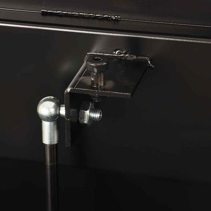 DURAFORCE 35Inch BLACK STEEL TRAILER TONGUE TOOL BOX 35'' x 12.2'' x 11.8''FOR UNIVERSAL