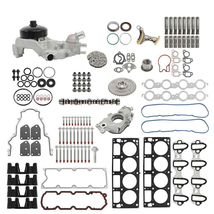 DURAFORCE For Chevrolet GM 2005-14 AFM Lifter Camshaft Head Gasket Head Bolts Lifters Kit