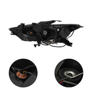 DURAFORCE Headlight Headlamp For 2016-2018 Nissan Maxima W/O Bulbs Driver&Passenger Side