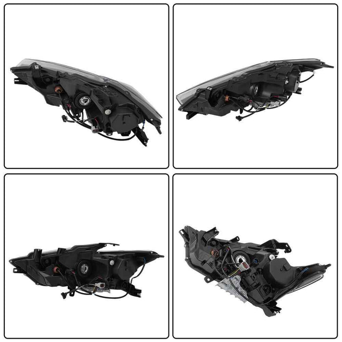 DURAFORCE Headlight Headlamp For 2016-2018 Nissan Maxima W/O Bulbs Driver&Passenger Side