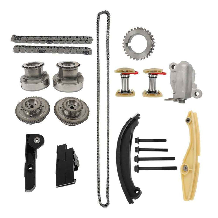 DURAFORCE For Ford Lincoln Edge F-150 Explorer 3.5L Timing Chain Kit Camshaft Adjuster