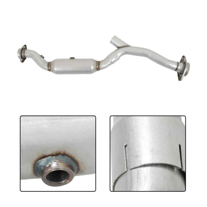 DURAFORCE Y Pipe Catalytic Converter Both Sides For Ford F-150 3.5L 2011 2012 2013 2014