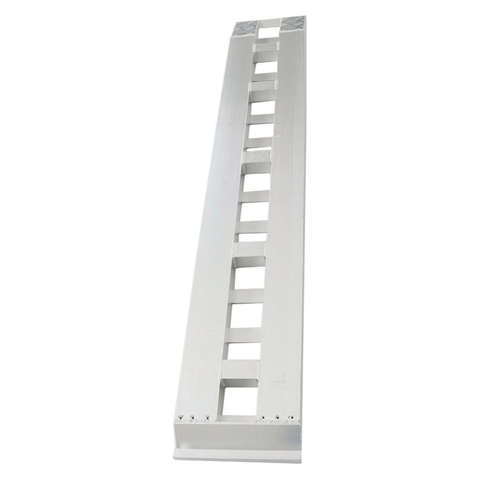 DURAFORCE NEW 84" x14" Aluminum Ramps 2 Pcs 6000Lbs Car Trailer Truck Hook End