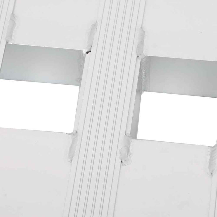 DURAFORCE NEW 84" x14" Aluminum Ramps 2 Pcs 6000Lbs Car Trailer Truck Hook End