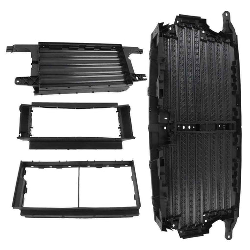 DURAFORCE Upper＋Lower Radiator Grille Shutter Assembly W/o Motor Fit For 18-20 Ford F150