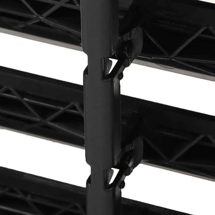 DURAFORCE Upper＋Lower Radiator Grille Shutter Assembly W/o Motor Fit For 18-20 Ford F150