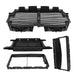 DURAFORCE Upper＋Lower Radiator Grille Shutter Assembly W/o Motor Fit For 18-20 Ford F150