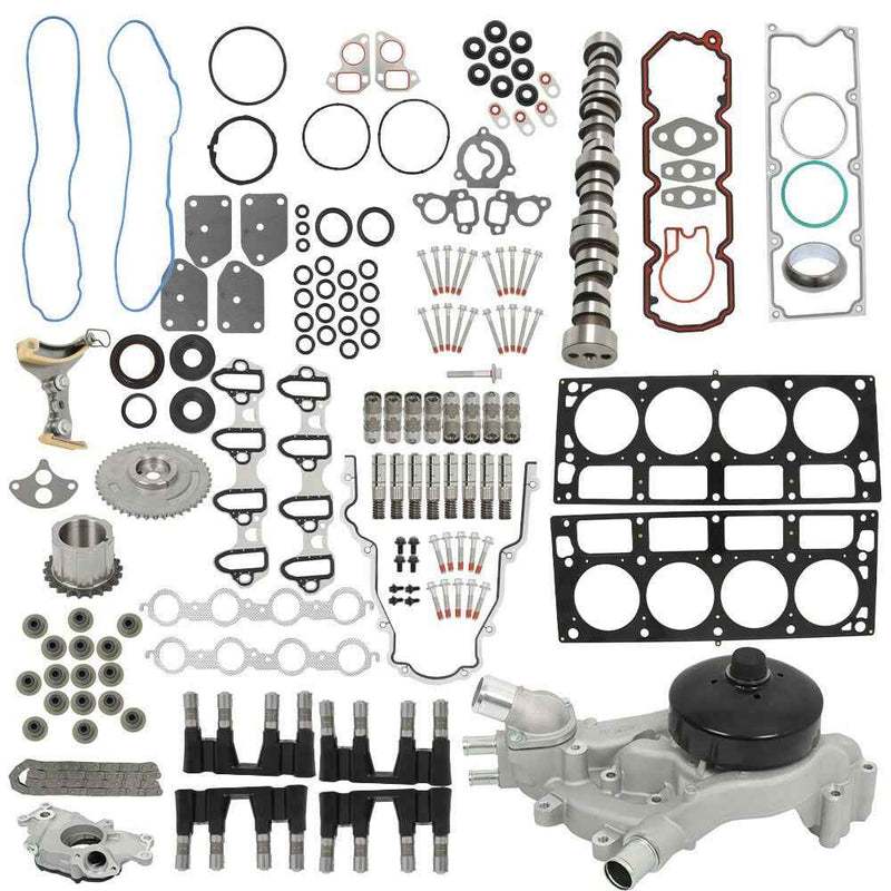 DURAFORCE For Chevrolet Silverado GMC 5.3 AFM DOD Lifters Camshaft Kit Oil Pump Water Pump